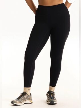 Set Active Sporty High-Rise Leggings Sz Med